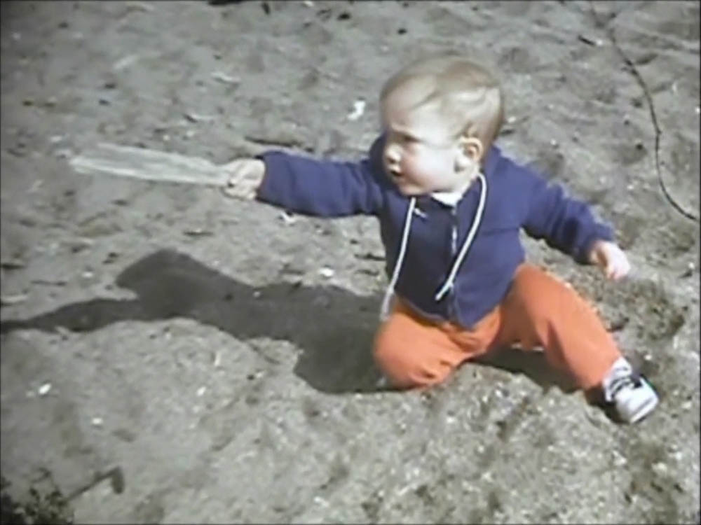 noah at sanders beach
