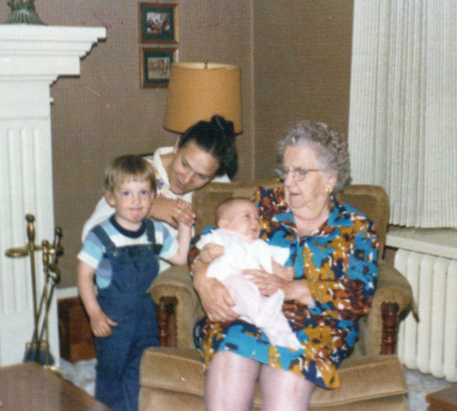 with great grandma ruth in yakima