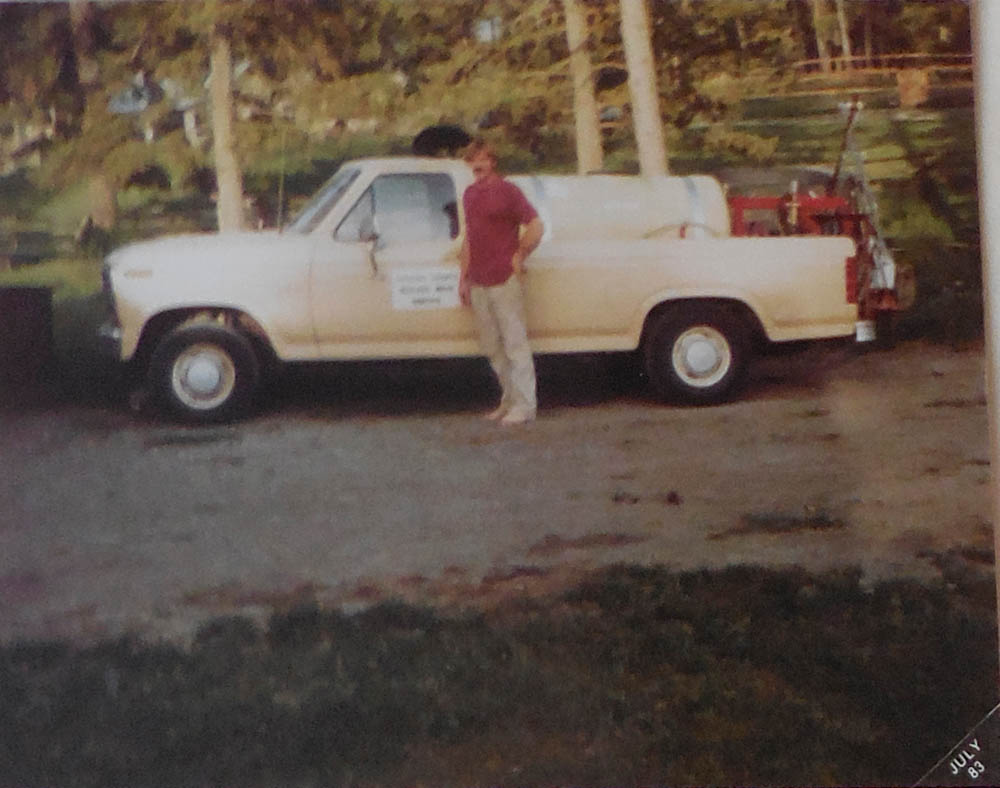 dennis and weed truck