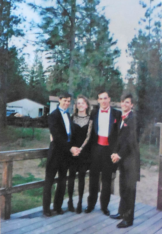 brian sarah noah and tom prom 1990
