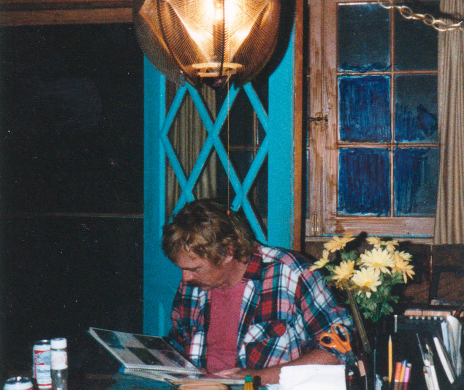 dennis at lornas 1990