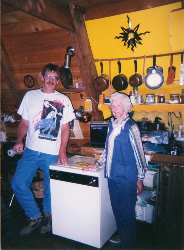dennis and lorna and  new washer