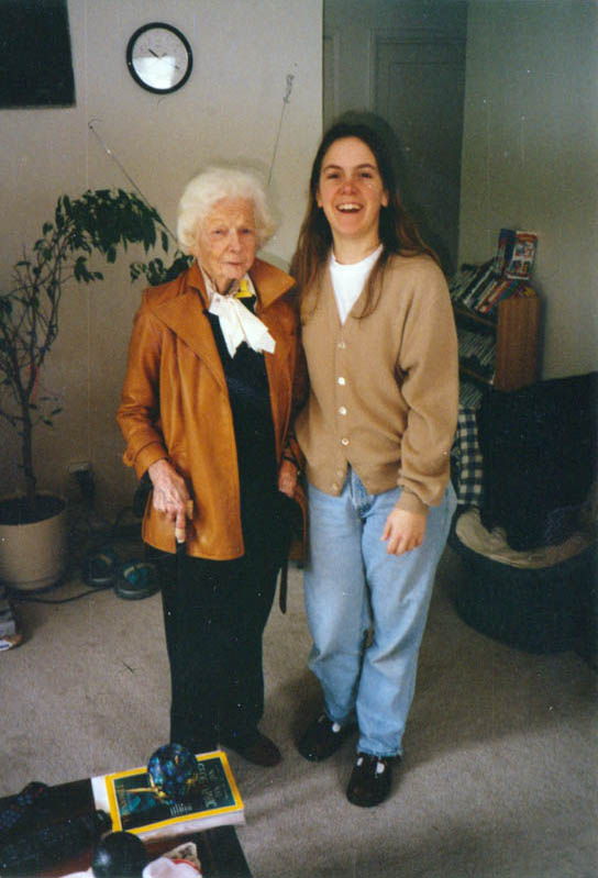 lorna and sarah at sarahs