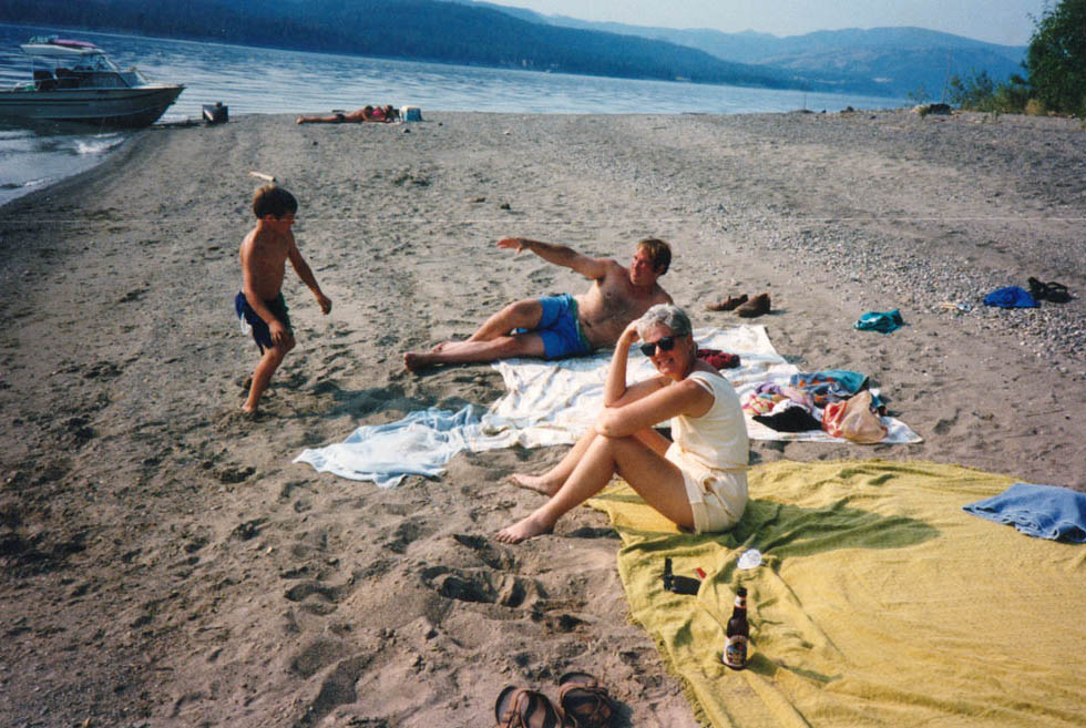 miles doug stef at lake roosevelt