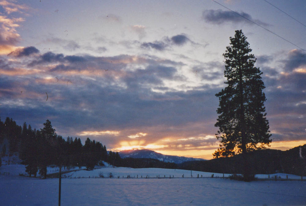 sunrise in marble valley