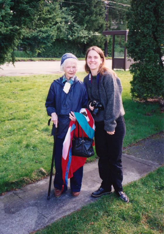 lorna and sarah at sarahs