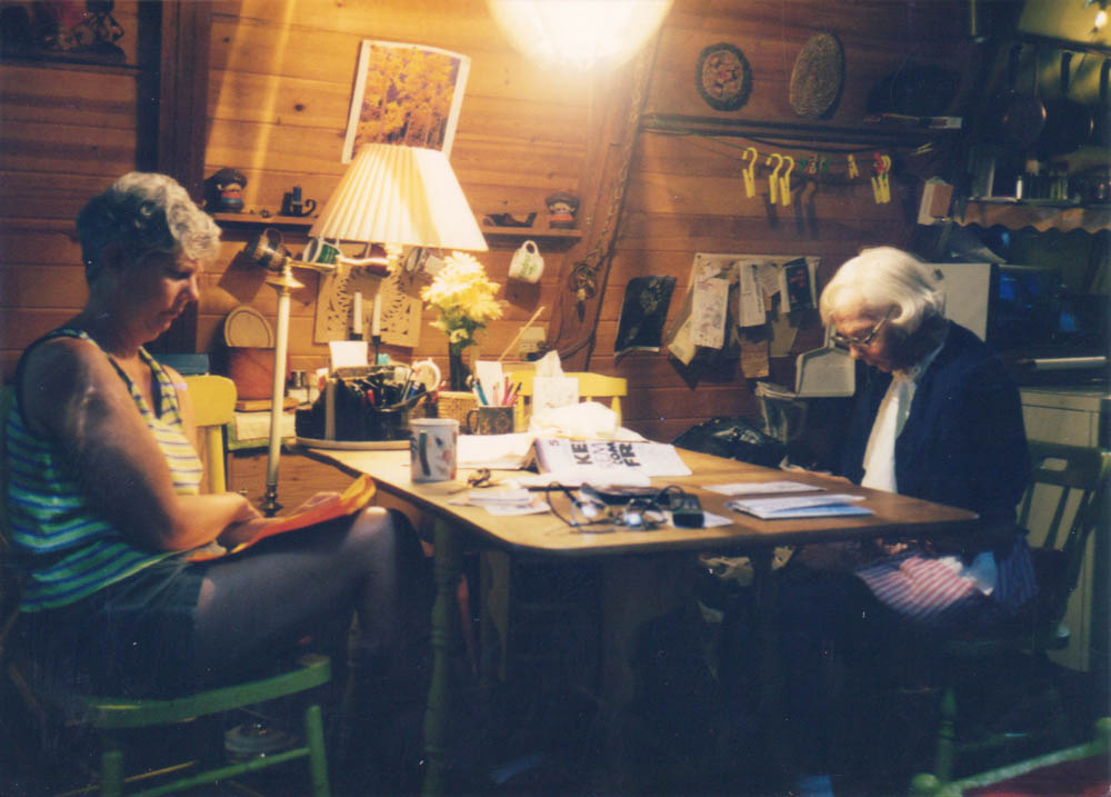 stef and lorna at lornas