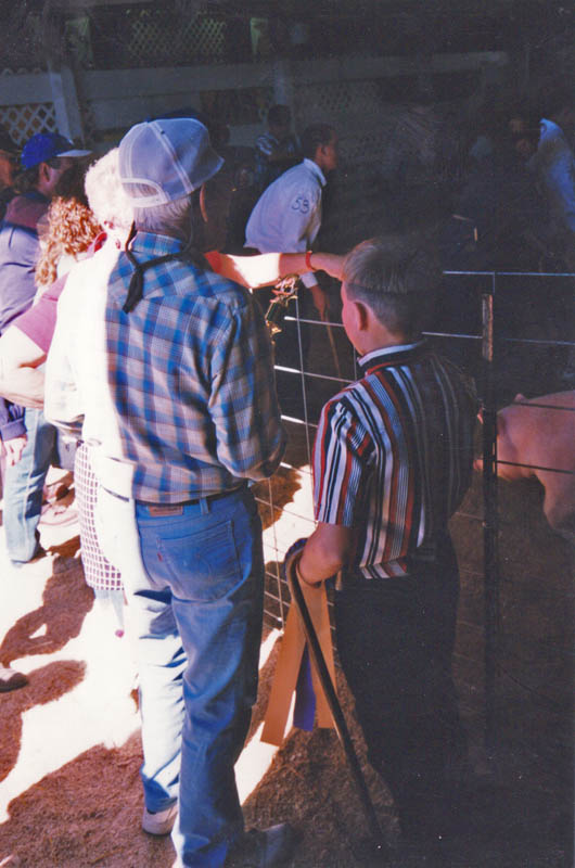 dougs parents and martin at hunters fair