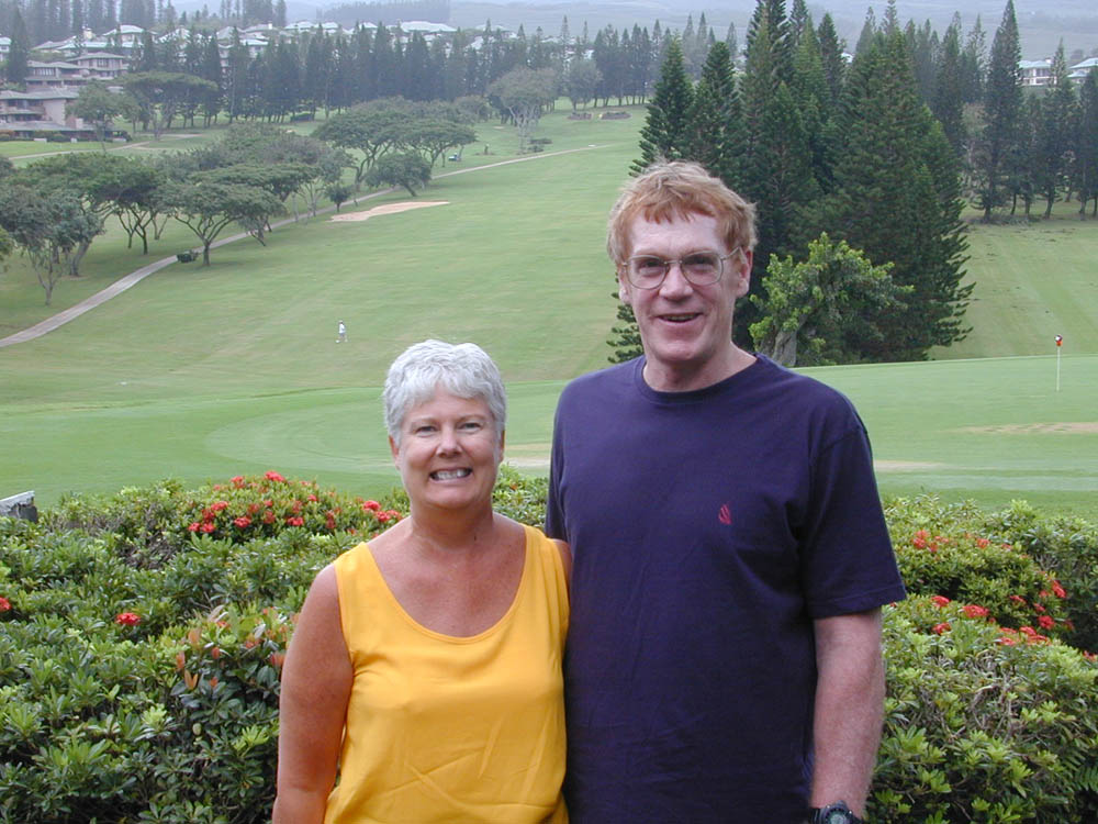 stef and dennis in maui
