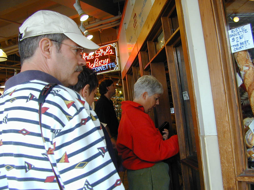 stef at public market