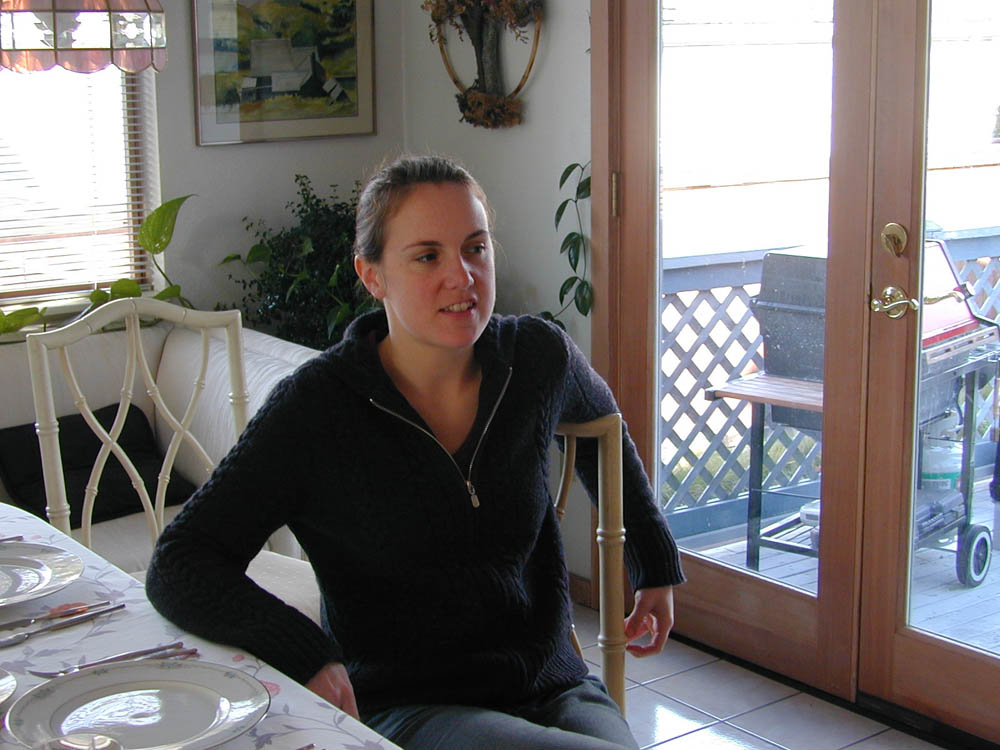 sarah dinner at stefs