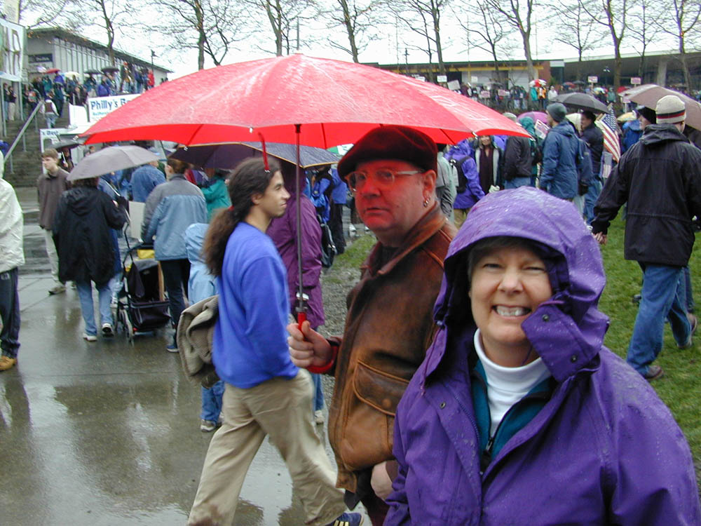 rich and stef No Iraq War