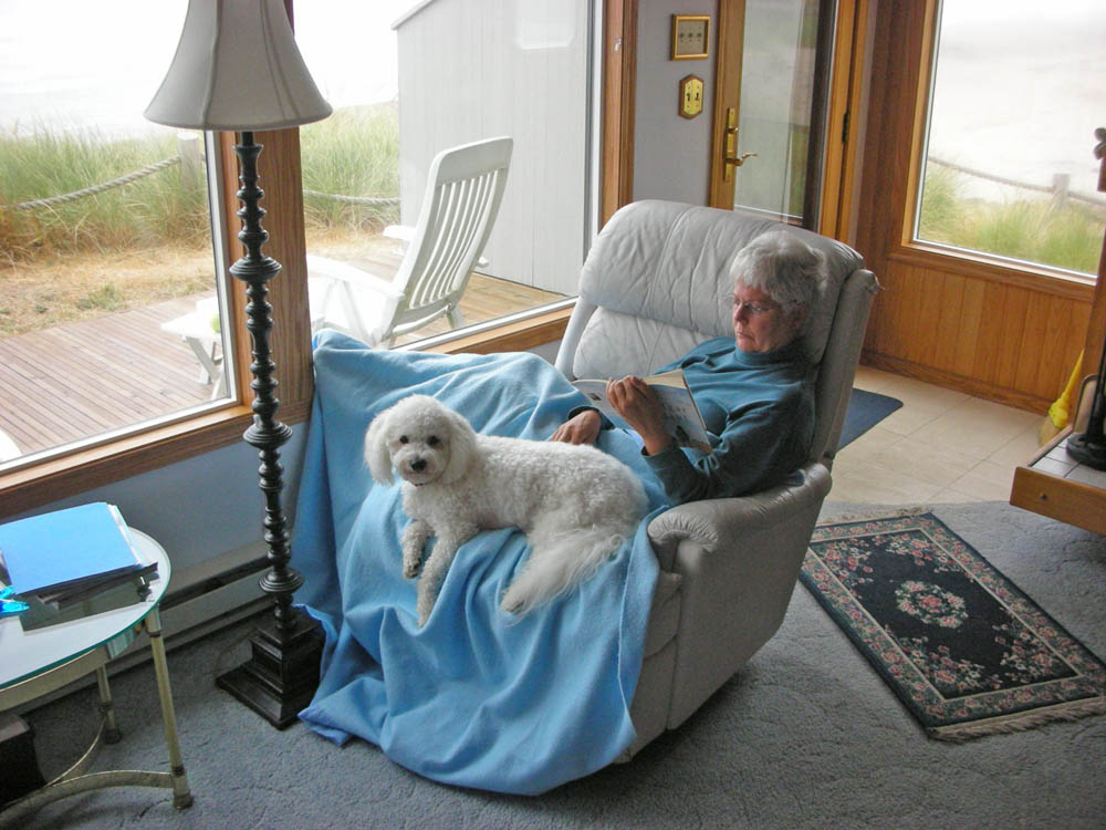 stef and alfie at neskowin