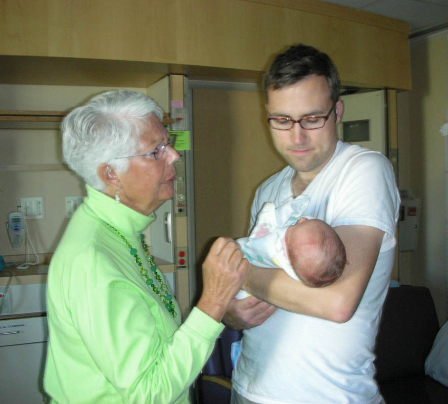 september 10_stef kathryn andrew at hospital