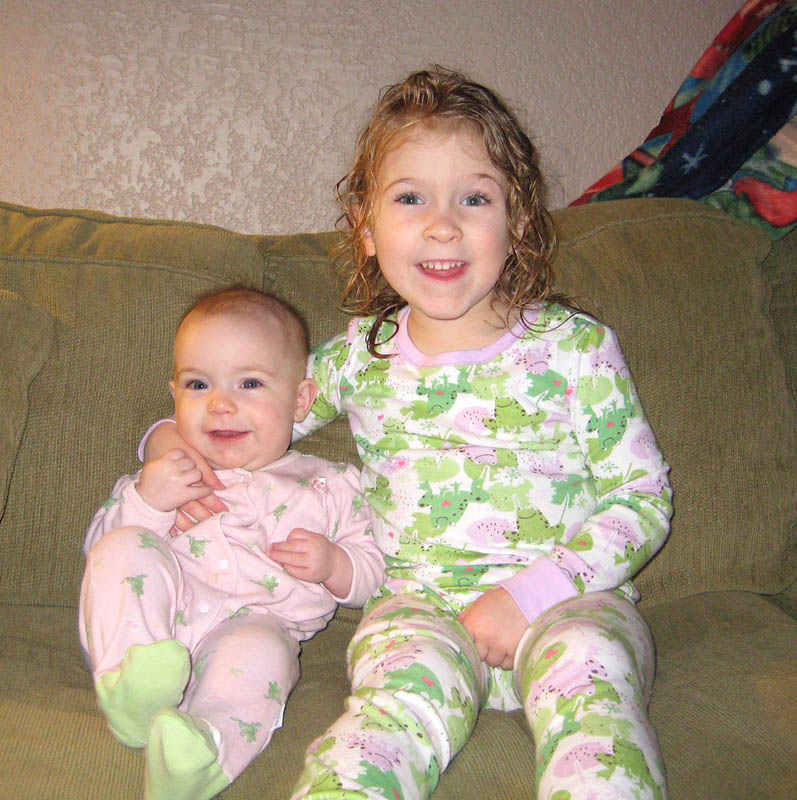 january_katie and maddy at home