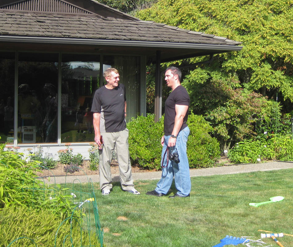 dennis and noah_september 11 at bill and darlenes