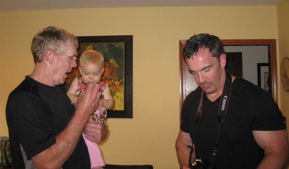 dennis katie and noah_september 11 at bill and darlenes