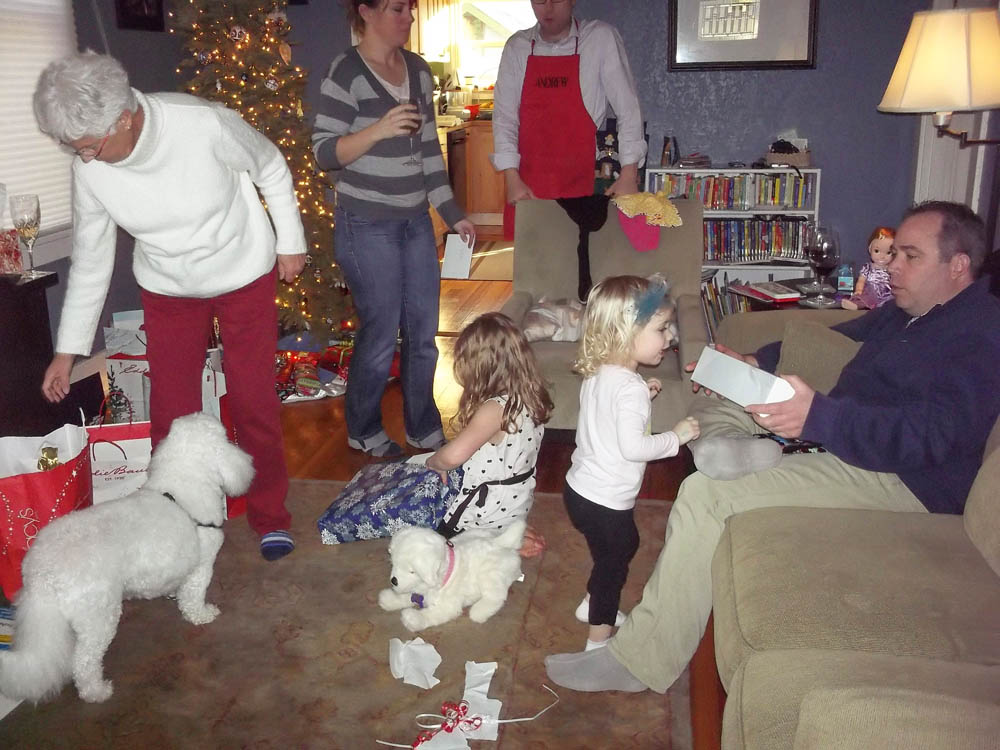 alfie stef sarah andrew maddy katie jess_xmas at sarahs