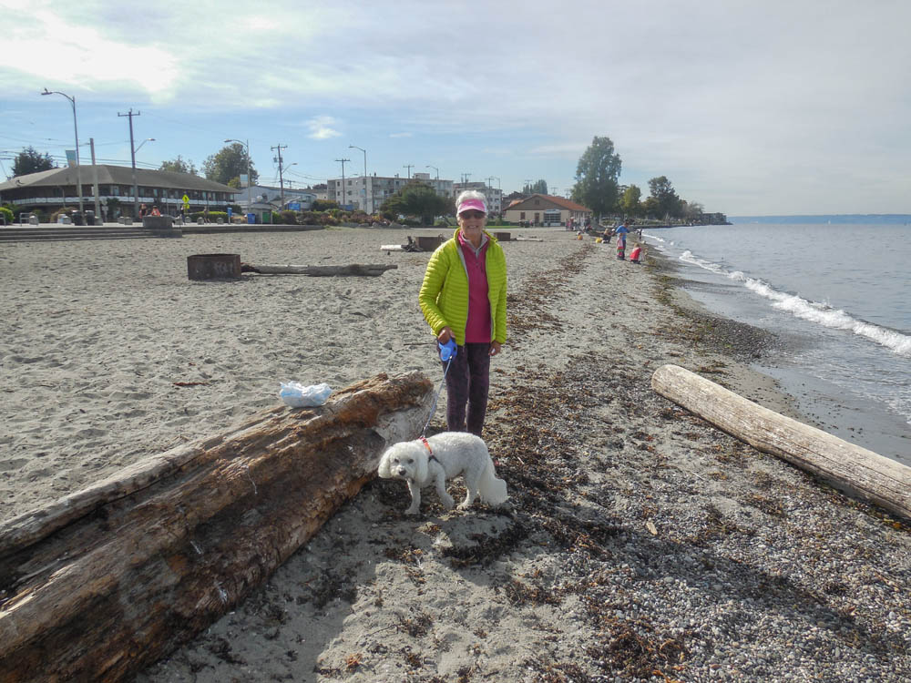 october_alfie and stef at alki beach