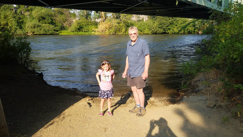 august_mandy and dennis yakima river