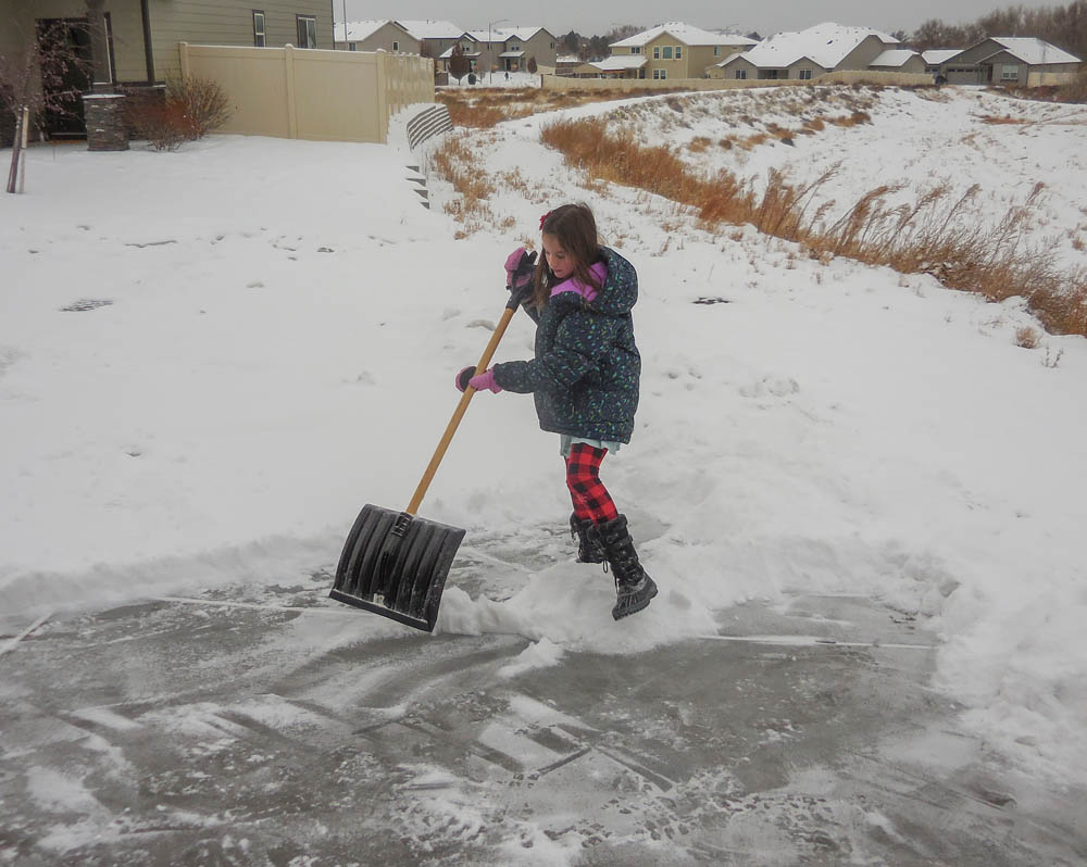 december_mandy shoveling snow