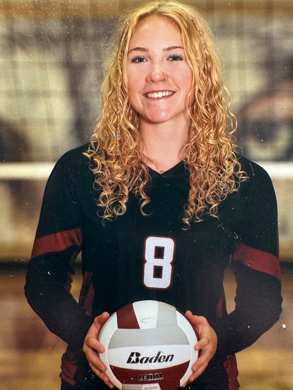 october_maddy official volleyball portrait