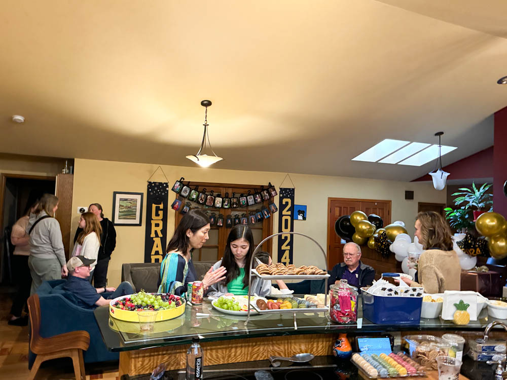 maddy graduation party at sarahs