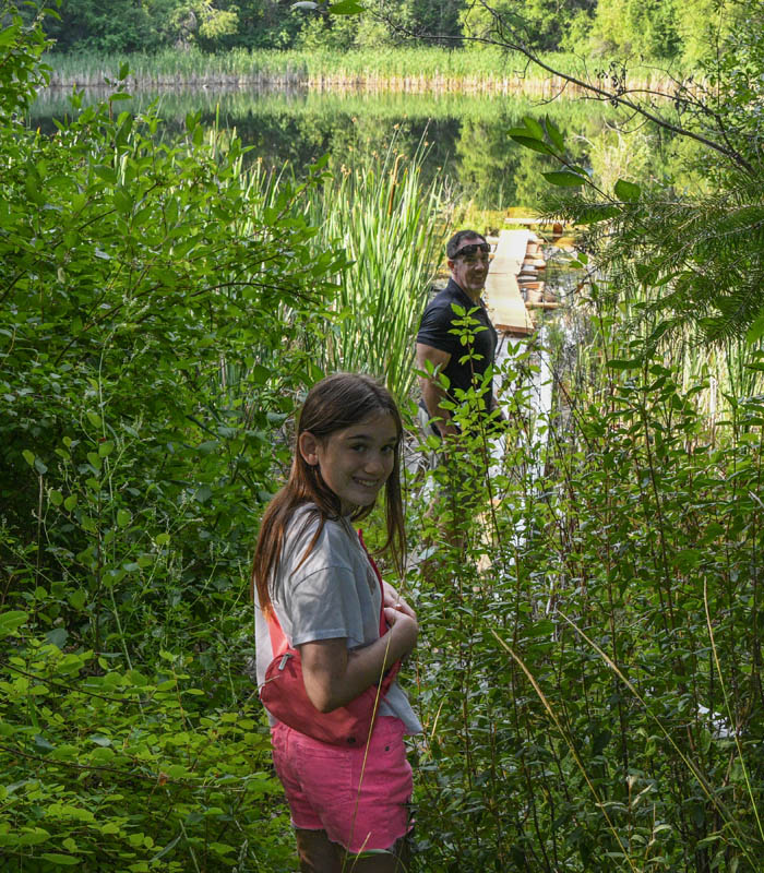 mandy and noah at blue lake