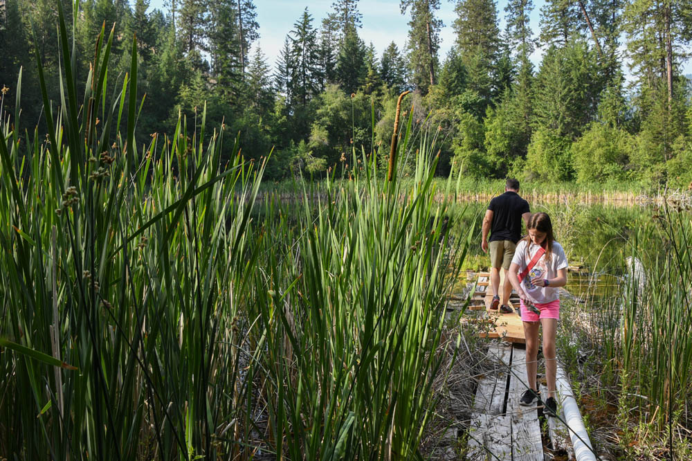 noah and mandy at blue lake