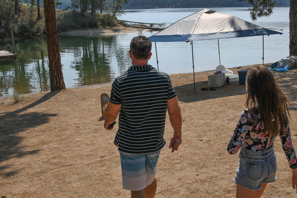 noah and mandy at cloverleaf lake roosevelt