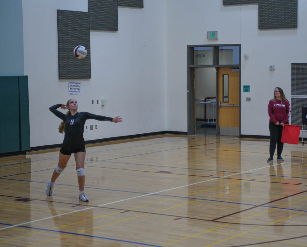 katie volleyball vs newport