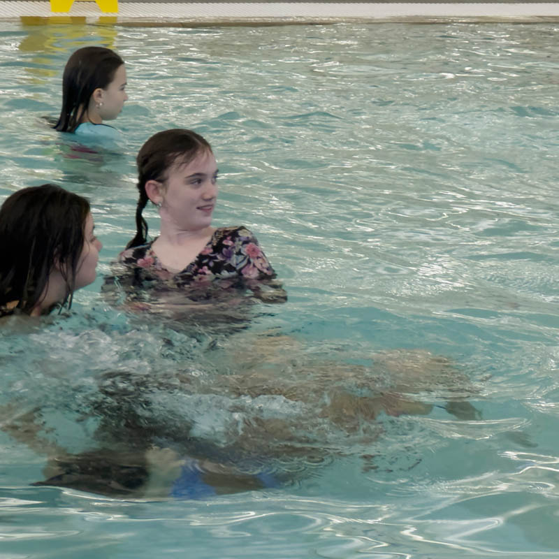 amanda 13 birthday swim party