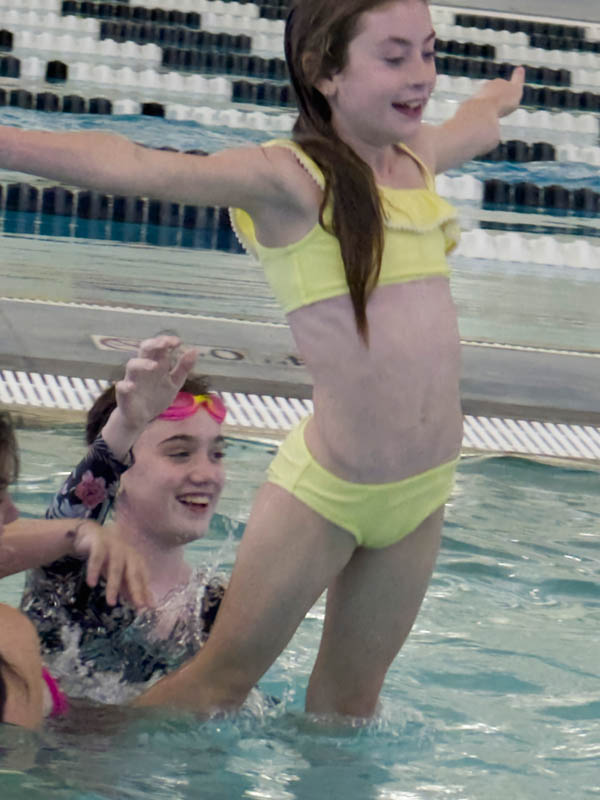 amanda 13 birthday swim party