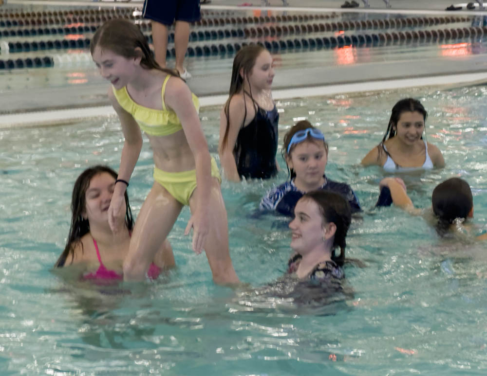 amanda 13 birthday swim party