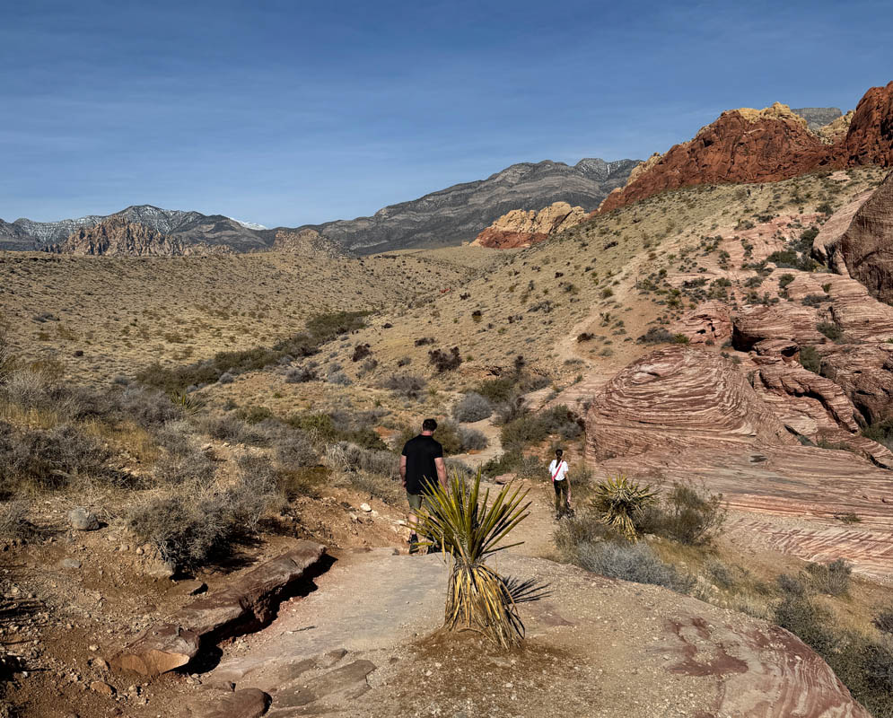 noah and amanda at red rock