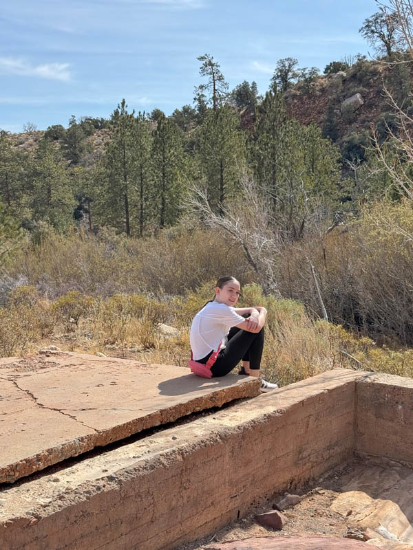 amanda at pine creek canyon red rock