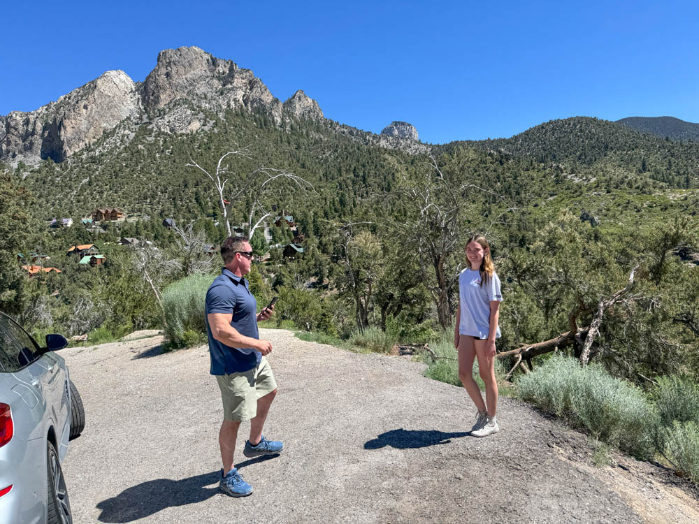 noah and mandy mt charleston trip