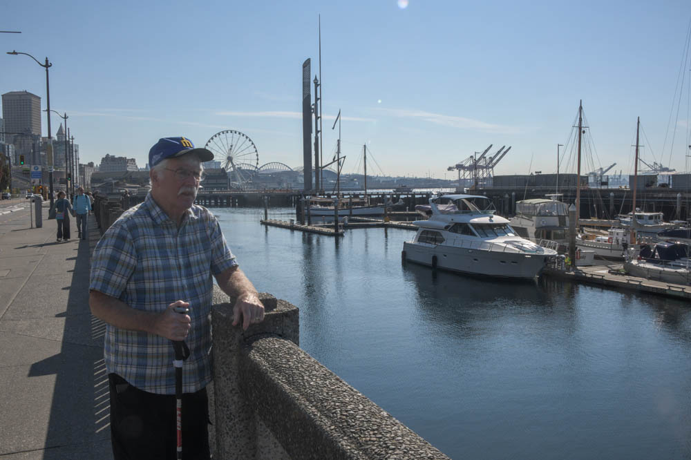 godfrey at seattle waterfront